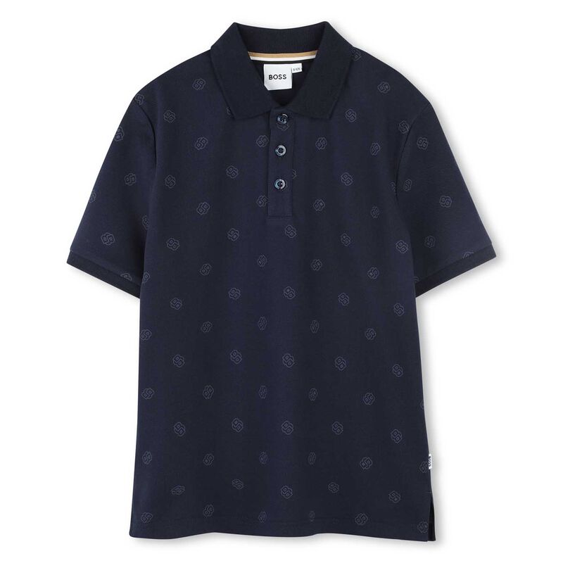 BOSS Short-Sleeved Polo Shirt 4Y - 10Y image number 0